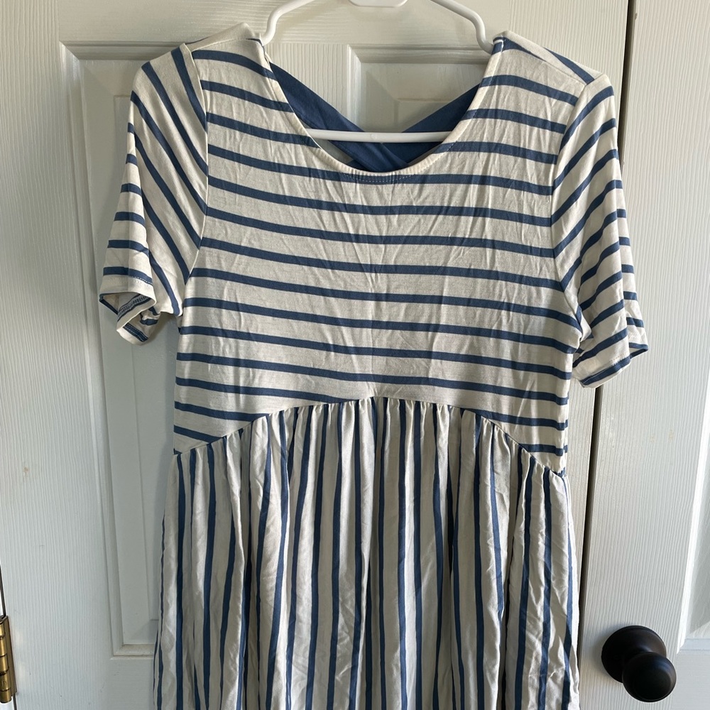 Pink Blush Babydoll Maternity top - new with tags XS